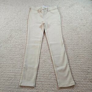 The Children's Place Girls 6x/7 Slim Khaki Pull On Jeggings NWT